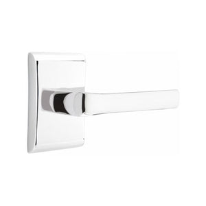 SPENCER (SPN) PRIVACY (BED/BATH) LEVER WITH 2-3/8" BACKSET AND 1/4" ROUND FACEPLATE AND STRIKEPLATE