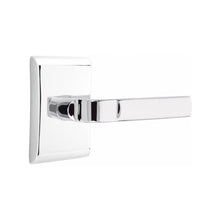 Load image into Gallery viewer, ASTON (AST) PRIVACY (BED/BATH) LEVER WITH 2-3/8&quot; BACKSET AND 1/4&quot; ROUND FACEPLATE AND STRIKEPLATE
