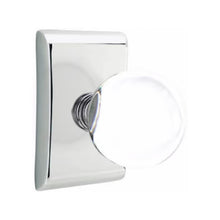 Load image into Gallery viewer, BRISTOL GLASS (BL) DUMMY (PAIR) KNOB WITH MODERN ROSETTE
