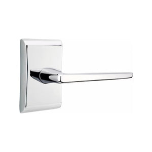 HERMES (HER) PRIVACY (BED/BATH) LEVER WITH 2-3/8" BACKSET AND 1/4" ROUND FACEPLATE AND STRIKEPLATE