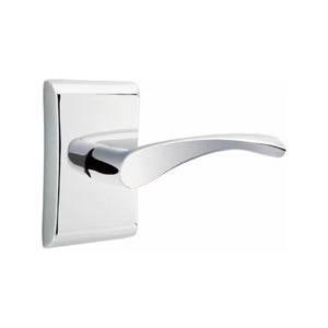 TRITON (TRT) PASSAGE (HALL/CLOSET) LEVER WITH 2-3/8" BACKSET AND 1/4" ROUND FACEPLATE AND STRIKEPLATE