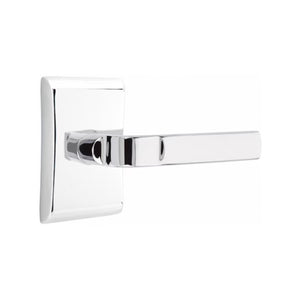 ASTON (AST) PASSAGE (HALL/CLOSET) LEVER WITH 2-3/8" BACKSET AND 1/4" ROUND FACEPLATE AND STRIKEPLATE