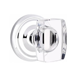 WINDSOR GLASS (WS) DUMMY (PAIR) KNOB WITH TRADITIONAL ROSETTE