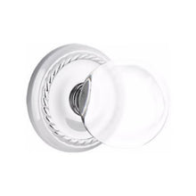 Load image into Gallery viewer, BRISTOL GLASS (BL) DUMMY (PAIR) KNOB WITH TRADITIONAL ROSETTE
