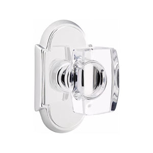 WINDSOR GLASS (WS) DUMMY (PAIR) KNOB WITH TRADITIONAL ROSETTE