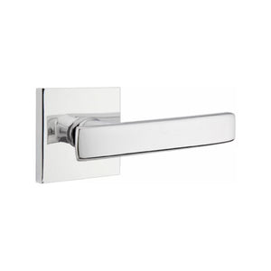 GENEVA (GV) PRIVACY (BED/BATH) LEVER WITH 2-3/8" BACKSET AND 1/4" ROUND FACEPLATE AND STRIKEPLATE