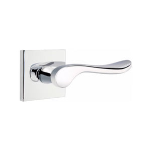 LUZERN (LU) PRIVACY (BED/BATH) LEVER WITH 2-3/8" BACKSET AND 1/4" ROUND FACEPLATE AND STRIKEPLATE