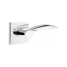 Load image into Gallery viewer, MERCURY (MC) PRIVACY (BED/BATH) LEVER WITH 2-3/8&quot; BACKSET AND 1/4&quot; ROUND FACEPLATE AND STRIKEPLATE
