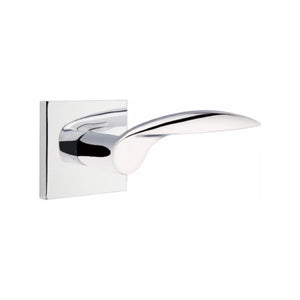 MERCURY (MC) PRIVACY (BED/BATH) LEVER WITH 2-3/8" BACKSET AND 1/4" ROUND FACEPLATE AND STRIKEPLATE