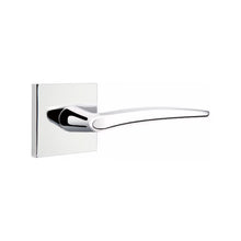 Load image into Gallery viewer, POSEIDON (POS) PASSAGE (HALL/CLOSET) LEVER WITH 2-3/8&quot; BACKSET AND 1/4&quot; ROUND FACEPLATE AND STRIKEPLATE
