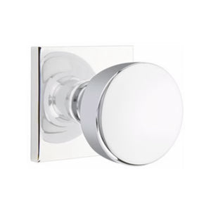 LAURENT (LAU) PASSAGE (HALL/CLOSET) KNOB WITH 2-3/8" BACKSET AND 1/4" ROUND FACEPLATE AND STRIKEPLATE