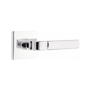 ASTON (AST) PRIVACY (BED/BATH) LEVER WITH 2-3/8" BACKSET AND 1/4" ROUND FACEPLATE AND STRIKEPLATE