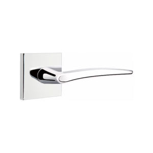POSEIDON (POS) PRIVACY (BED/BATH) LEVER WITH 2-3/8" BACKSET AND 1/4" ROUND FACEPLATE AND STRIKEPLATE