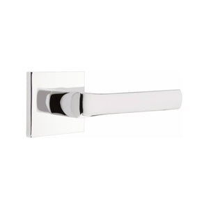 SPENCER (SPN) PASSAGE (HALL/CLOSET) LEVER WITH 2-3/8" BACKSET AND 1/4" ROUND FACEPLATE AND STRIKEPLATE