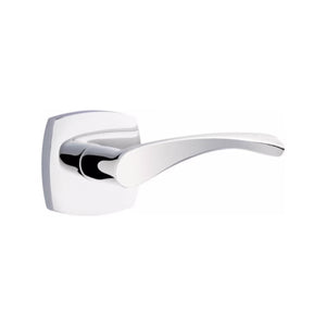 TRITON (TRT) PRIVACY (BED/BATH) LEVER WITH 2-3/8" BACKSET AND 1/4" ROUND FACEPLATE AND STRIKEPLATE