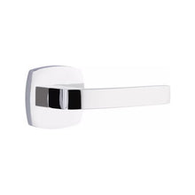 Load image into Gallery viewer, BRESLIN (BRL) PASSAGE (HALL/CLOSET) LEVER WITH 2-3/8&quot; BACKSET AND 1/4&quot; ROUND FACEPLATE AND STRIKEPLATE
