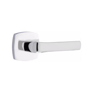 SPENCER (SPN) PRIVACY (BED/BATH) LEVER WITH 2-3/8" BACKSET AND 1/4" ROUND FACEPLATE AND STRIKEPLATE