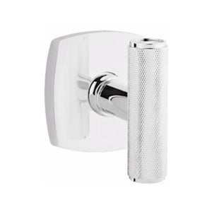THE ACE KNURLED (ACEKN) PRIVACY (BED/BATH) KNOB WITH 2-3/8" BACKSET AND 1/4" ROUND FACEPLATE AND STRIKEPLATE