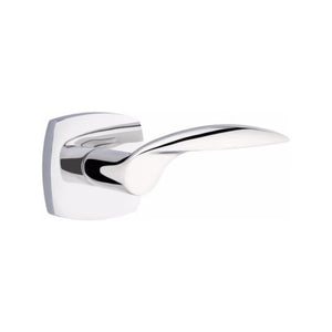 MERCURY (MC) PASSAGE (HALL/CLOSET) LEVER WITH 2-3/8" BACKSET AND 1/4" ROUND FACEPLATE AND STRIKEPLATE