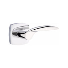 Load image into Gallery viewer, MERCURY (MC) PRIVACY (BED/BATH) LEVER WITH 2-3/8&quot; BACKSET AND 1/4&quot; ROUND FACEPLATE AND STRIKEPLATE
