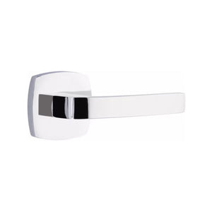 BRESLIN (BRL) PRIVACY (BED/BATH) LEVER WITH 2-3/8" BACKSET AND 1/4" ROUND FACEPLATE AND STRIKEPLATE