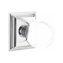 Load image into Gallery viewer, BRISTOL GLASS (BL) DUMMY (PAIR) KNOB WITH TRADITIONAL ROSETTE
