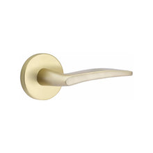 Load image into Gallery viewer, POSEIDON (POS) PRIVACY (BED/BATH) LEVER WITH 2-3/8&quot; BACKSET AND 1/4&quot; ROUND FACEPLATE AND STRIKEPLATE
