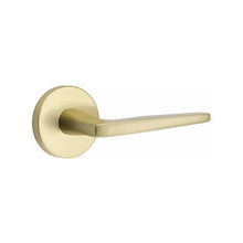 Load image into Gallery viewer, HERMES (HER) PRIVACY (BED/BATH) LEVER WITH 2-3/8&quot; BACKSET AND 1/4&quot; ROUND FACEPLATE AND STRIKEPLATE
