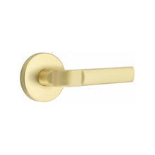 Load image into Gallery viewer, ASTON (AST) PRIVACY (BED/BATH) LEVER WITH 2-3/8&quot; BACKSET AND 1/4&quot; ROUND FACEPLATE AND STRIKEPLATE
