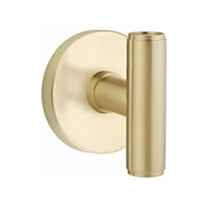 THE ACE (ACE) PRIVACY (BED/BATH) KNOB WITH 2-3/8" BACKSET AND 1/4" ROUND FACEPLATE AND STRIKEPLATE