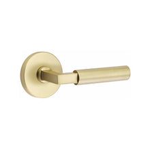 Load image into Gallery viewer, HERCULES (HEC) PRIVACY (BED/BATH) LEVER WITH 2-3/8&quot; BACKSET AND 1/4&quot; ROUND FACEPLATE AND STRIKEPLATE
