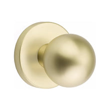 Load image into Gallery viewer, ORB (OR) PASSAGE (HALL/CLOSET) KNOB WITH 2-3/8&quot; BACKSET AND 1/4&quot; ROUND FACEPLATE AND STRIKEPLATE
