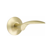Load image into Gallery viewer, MERCURY (MC) PRIVACY (BED/BATH) LEVER WITH 2-3/8&quot; BACKSET AND 1/4&quot; ROUND FACEPLATE AND STRIKEPLATE
