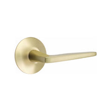 Load image into Gallery viewer, HERMES (HER) PRIVACY (BED/BATH) LEVER WITH 2-3/8&quot; BACKSET AND 1/4&quot; ROUND FACEPLATE AND STRIKEPLATE
