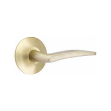 Load image into Gallery viewer, POSEIDON (POS) PRIVACY (BED/BATH) LEVER WITH 2-3/8&quot; BACKSET AND 1/4&quot; ROUND FACEPLATE AND STRIKEPLATE
