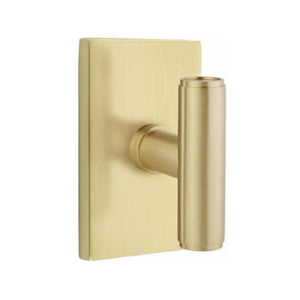 THE ACE (ACE) PASSAGE (HALL/CLOSET) KNOB WITH 2-3/8" BACKSET AND 1/4" ROUND FACEPLATE AND STRIKEPLATE