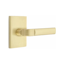 Load image into Gallery viewer, ASTON (AST) PRIVACY (BED/BATH) LEVER WITH 2-3/8&quot; BACKSET AND 1/4&quot; ROUND FACEPLATE AND STRIKEPLATE
