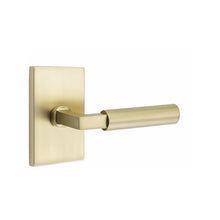 Load image into Gallery viewer, HERCULES (HEC) PRIVACY (BED/BATH) LEVER WITH 2-3/8&quot; BACKSET AND 1/4&quot; ROUND FACEPLATE AND STRIKEPLATE
