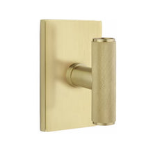 Load image into Gallery viewer, THE ACE KNURLED (ACEKN) PASSAGE (HALL/CLOSET) KNOB WITH 2-3/8&quot; BACKSET AND 1/4&quot; ROUND FACEPLATE AND STRIKEPLATE
