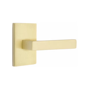 DUMONT (DT) PRIVACY (BED/BATH) LEVER WITH 2-3/8" BACKSET AND 1/4" ROUND FACEPLATE AND STRIKEPLATE