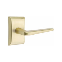 Load image into Gallery viewer, ATHENA (ATN) PRIVACY (BED/BATH) LEVER WITH 2-3/8&quot; BACKSET AND 1/4&quot; ROUND FACEPLATE AND STRIKEPLATE
