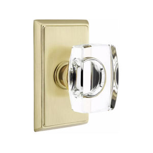 WINDSOR GLASS (WS) DUMMY (PAIR) KNOB WITH TRADITIONAL ROSETTE