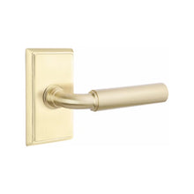 Load image into Gallery viewer, MANNING (MNG) PASSAGE (HALL/CLOSET) LEVER WITH 2-3/8&quot; BACKSET AND 1/4&quot; ROUND FACEPLATE AND STRIKEPLATE
