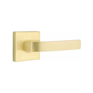BRESLIN (BRL) PASSAGE (HALL/CLOSET) LEVER WITH 2-3/8" BACKSET AND 1/4" ROUND FACEPLATE AND STRIKEPLATE