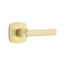 Load image into Gallery viewer, SPENCER (SPN) PRIVACY (BED/BATH) LEVER WITH 2-3/8&quot; BACKSET AND 1/4&quot; ROUND FACEPLATE AND STRIKEPLATE
