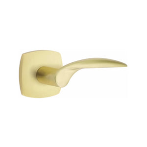 MERCURY (MC) PRIVACY (BED/BATH) LEVER WITH 2-3/8" BACKSET AND 1/4" ROUND FACEPLATE AND STRIKEPLATE