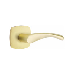 TRITON (TRT) PRIVACY (BED/BATH) LEVER WITH 2-3/8" BACKSET AND 1/4" ROUND FACEPLATE AND STRIKEPLATE