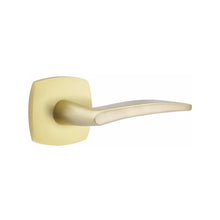 Load image into Gallery viewer, POSEIDON (POS) PRIVACY (BED/BATH) LEVER WITH 2-3/8&quot; BACKSET AND 1/4&quot; ROUND FACEPLATE AND STRIKEPLATE
