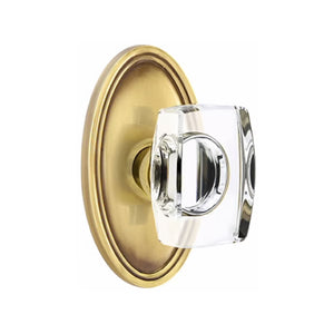 WINDSOR GLASS (WS) DUMMY (PAIR) KNOB WITH TRADITIONAL ROSETTE