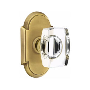 WINDSOR GLASS (WS) DUMMY (PAIR) KNOB WITH TRADITIONAL ROSETTE